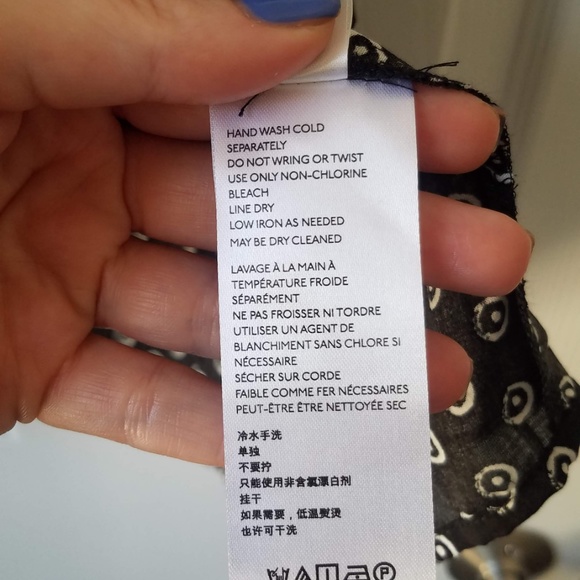 Maeve Melange Sleeveless Top Anthropologie Black - Picture 5 of 6